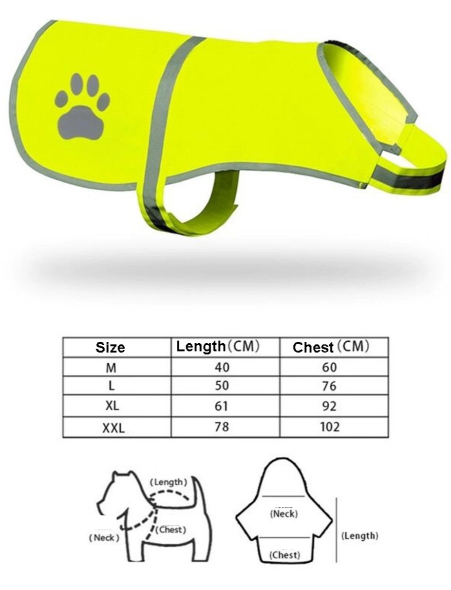 HI-VIZ DOG WORKSITE JACKET